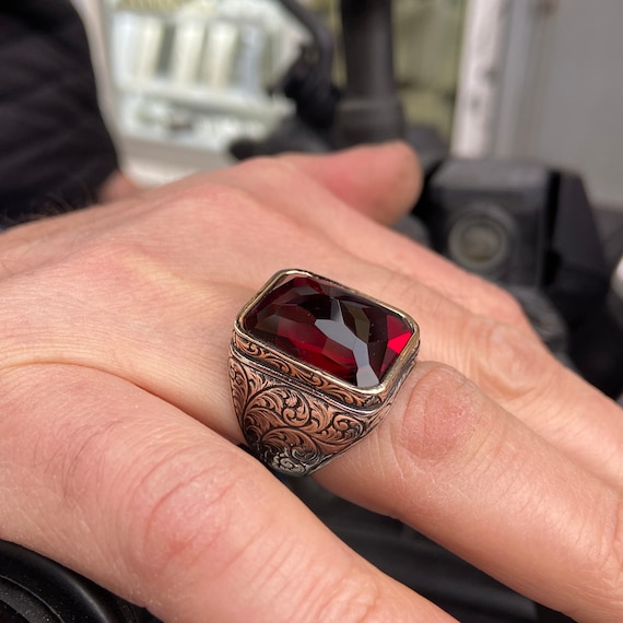 Silver Adjustable Worry Stone Ring Set | Earthbound Trading Co.