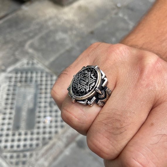 ✱NEW✱トルコ製 ハンドメイドメンズリング シルバー925 (キング