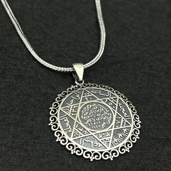 Silver Seal of Solomon Pendant - Norse Spirit