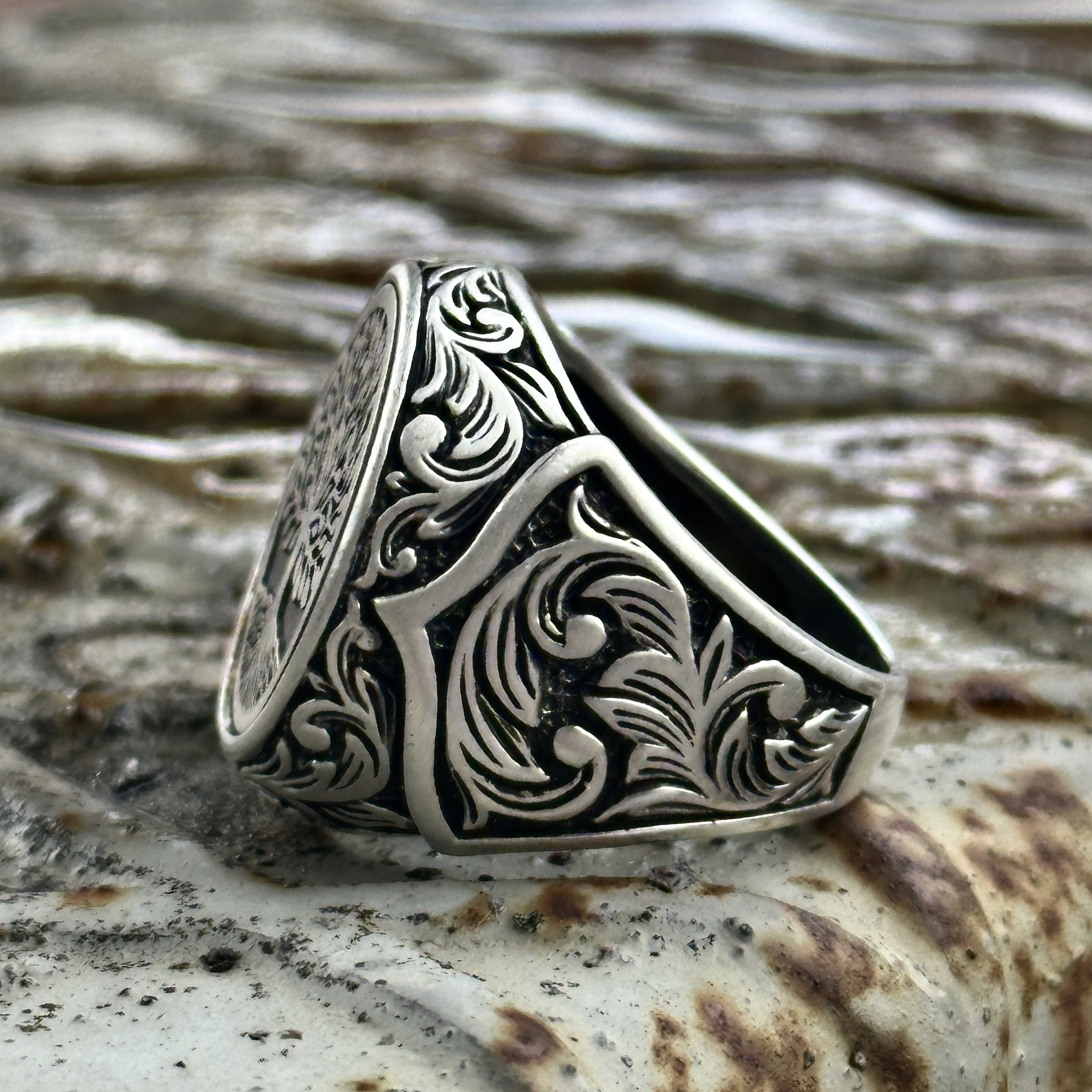 Celtic Rings Crafted In Solid Sterling Silver, Celtic Ring