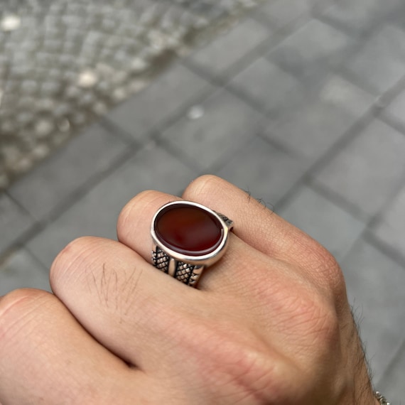 Try Collect | Agate stone ring