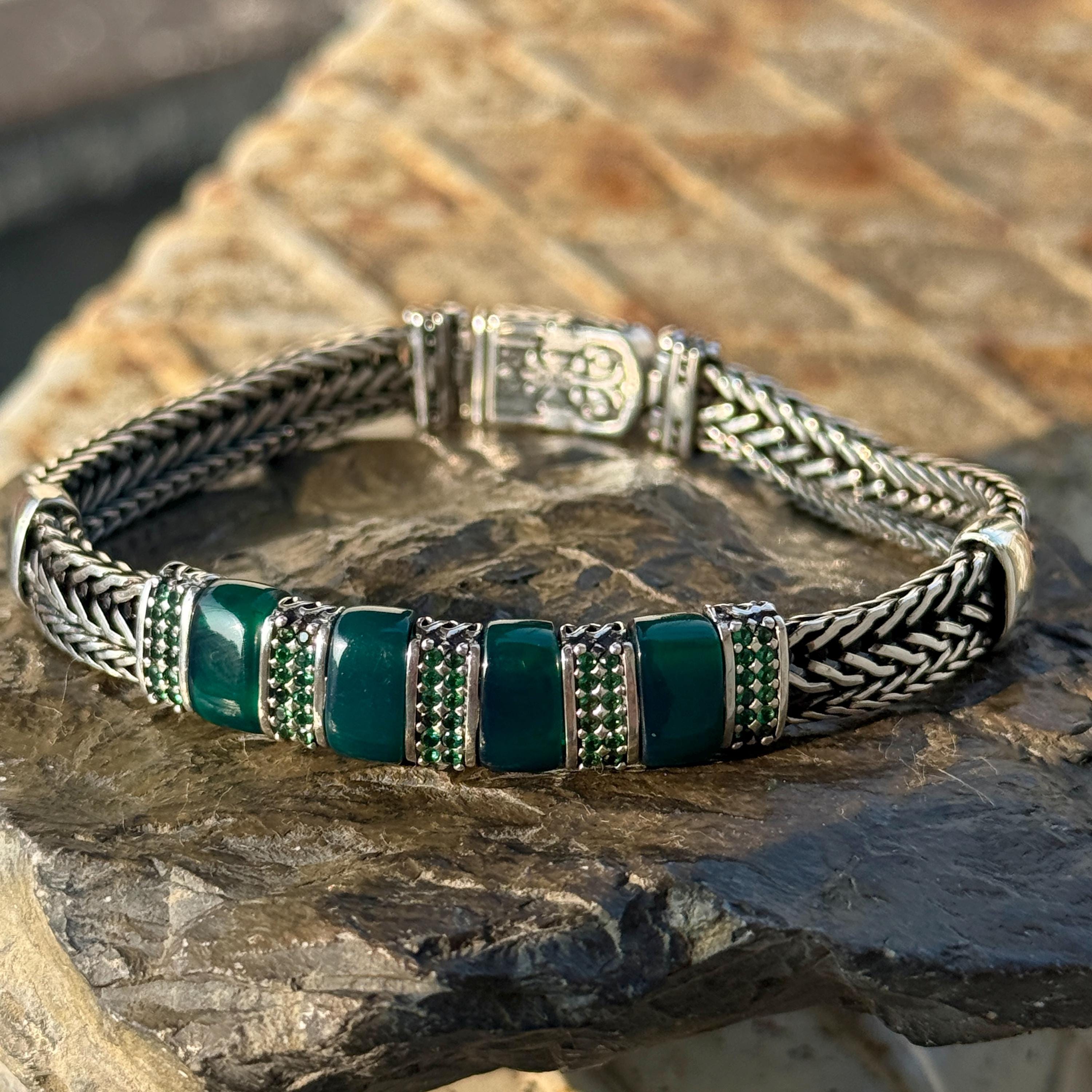 【CORTIS】Chain Bracelet ブレスレットGREENGREEN CORTIS】Chain Bracelet ブレスレットGREENGREEN CORTIS】Chain