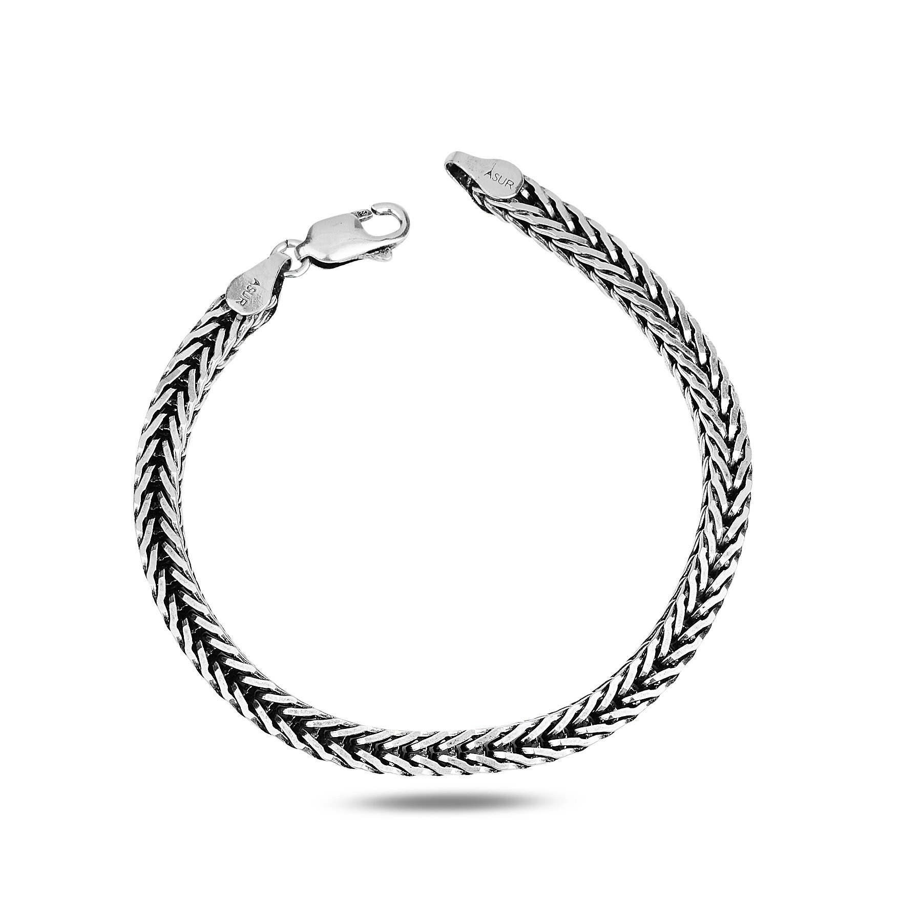 Men's Chain Bracelet , Sterling Silver Men's Thick Chain Men's Chain Bracelet , Sterling Silver Men's Thick Chain