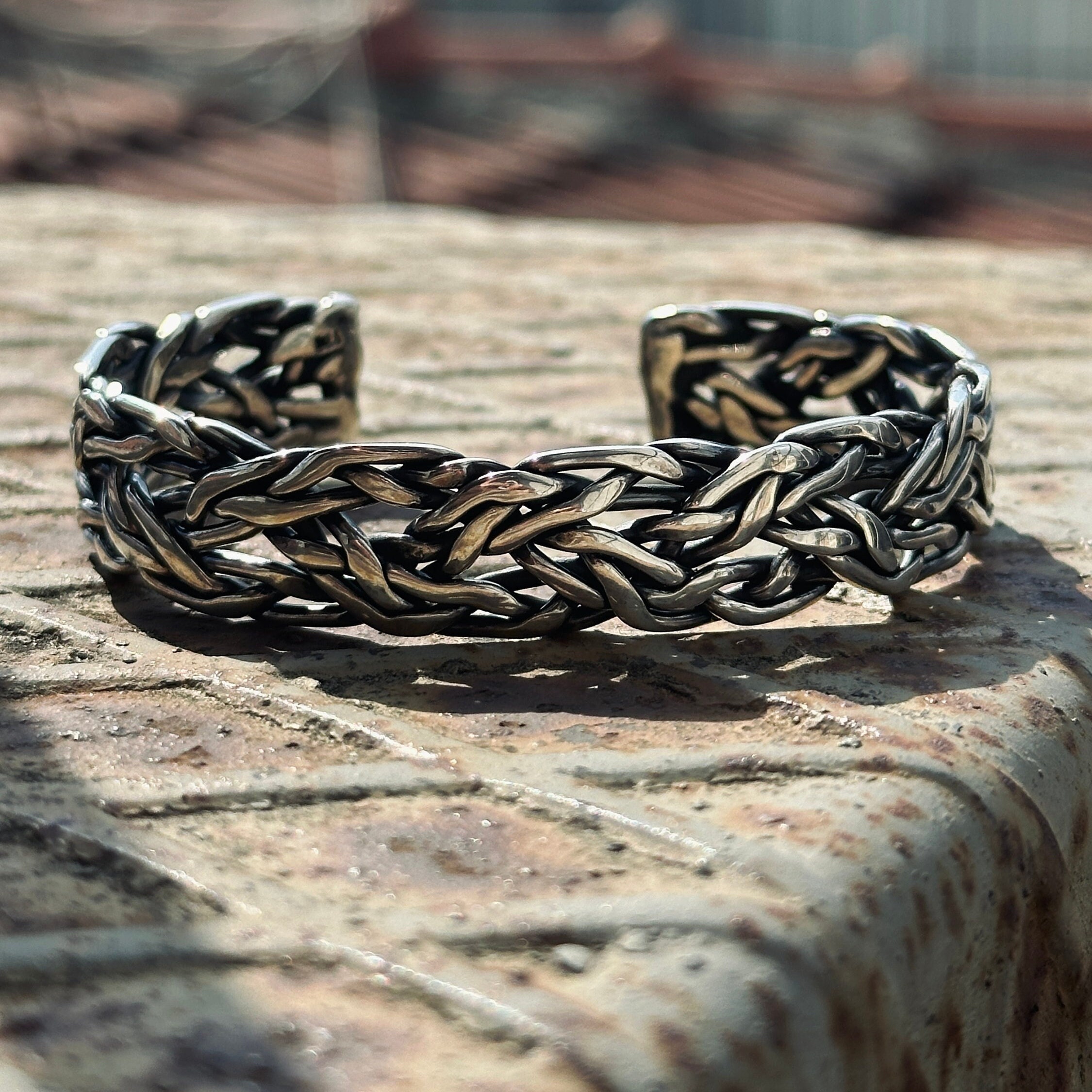 Men Silver Thick Cuff Bracelet ,silver Chain Model Bracelet Men Silver Thick Cuff Bracelet ,silver Chain Model Bracelet