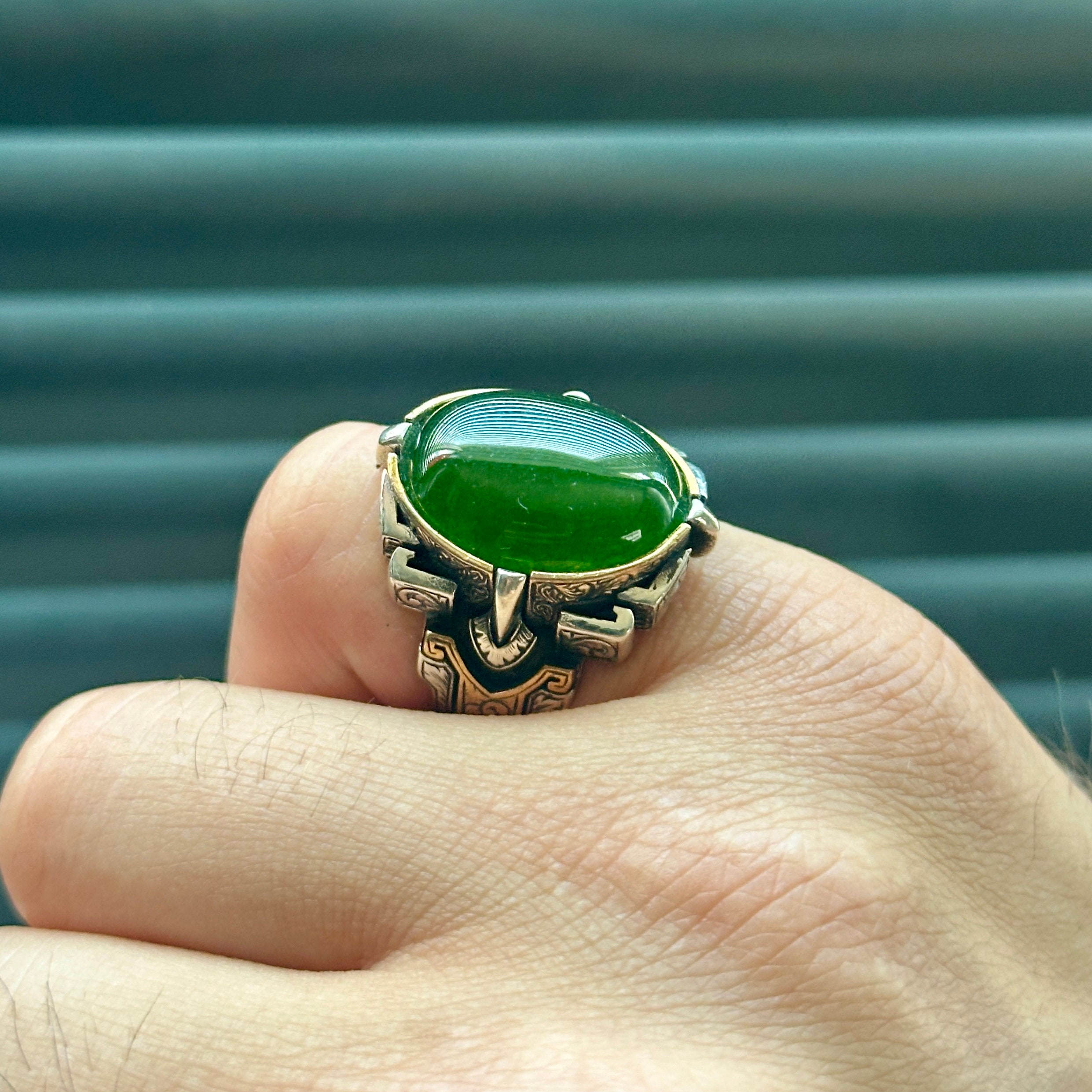 Silver Jade Stone Ring, Handmade Green Jade Ring, Men Silver Jade Ring , Turkish Handmade Sterling Silver Ring , Gift for Him - Etsy Silver Jade Stone Ring, Handmade Green Jade Ring, Men Silver Jade Ring , Turkish Handmade Sterling Silver Ring , Gift for Him - Etsy