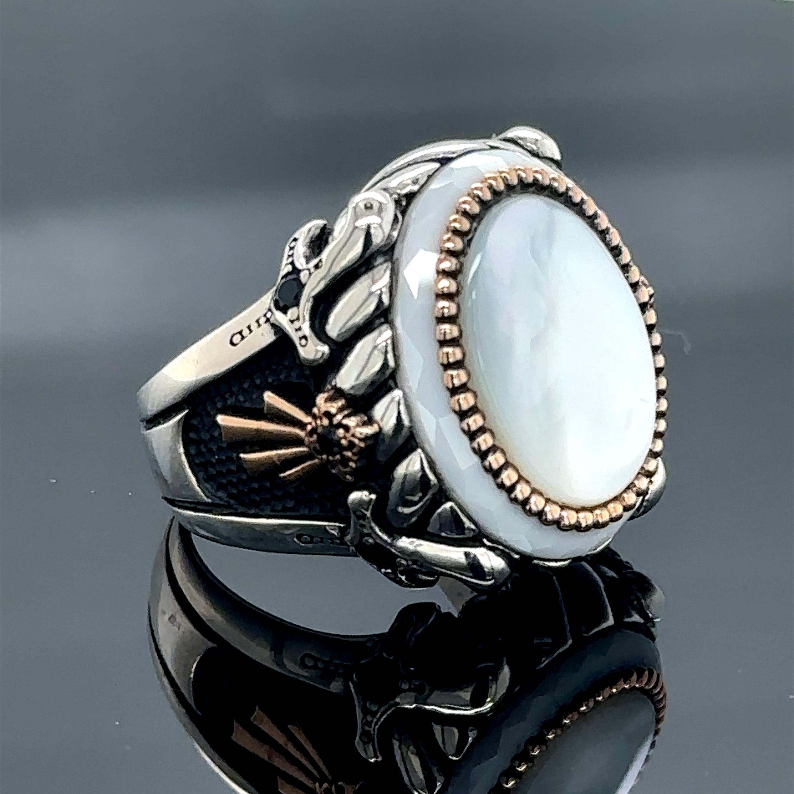 Sacha Moti Ring Design For Men Gents Moti Ring Design Buy Silver