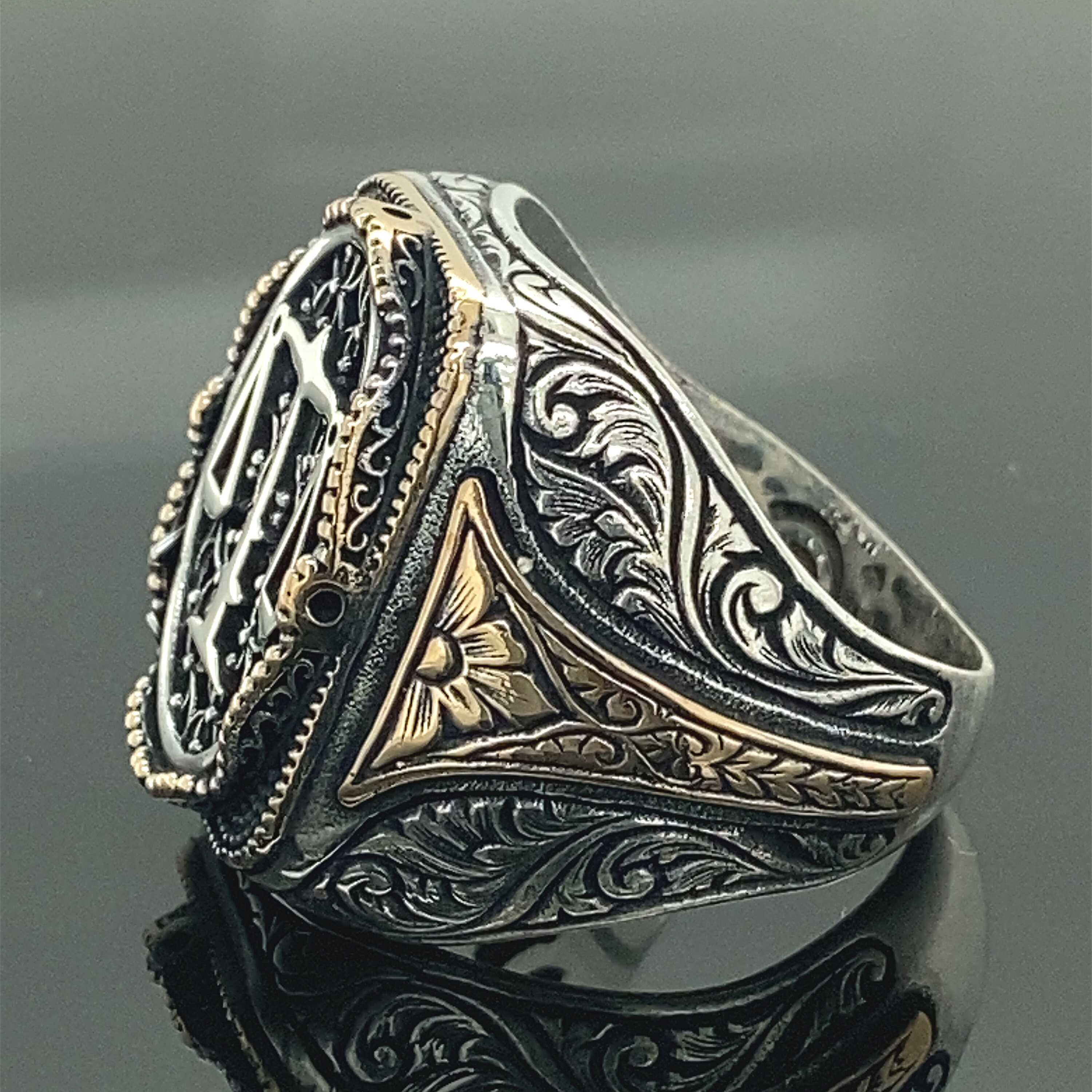Silver Scale Ring , Men Handmade Libra Ring , Lawyer Ring Silver Scale Ring , Men Handmade Libra Ring , Lawyer Ring