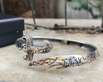 ZOCALO シルバー 彫刻入り ブレスレット　メンズ　Lサイズ ZOCALO シルバー 彫刻入り ブレスレット メンズ Lサイズ