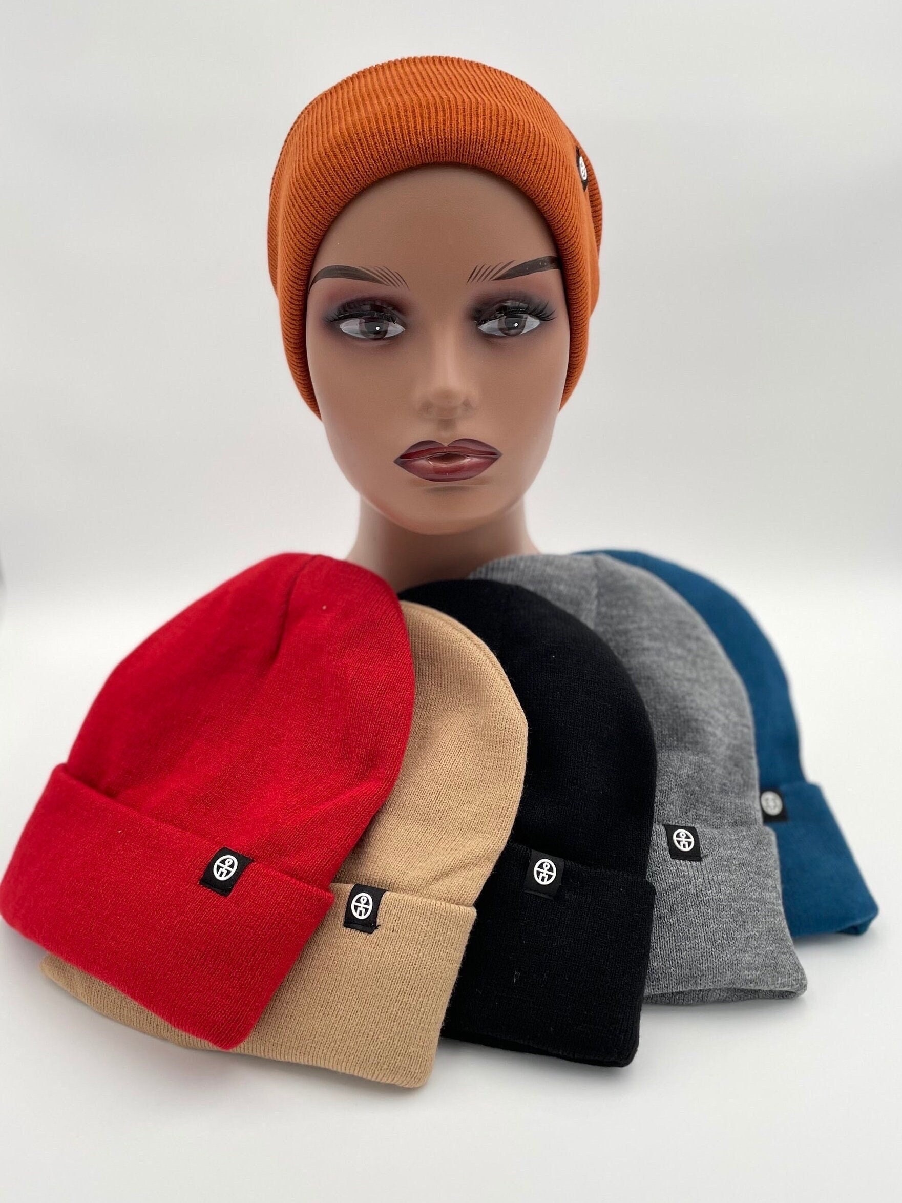 Silk Lined Winter Knitted Hats Beanies Toque Etsy Canada