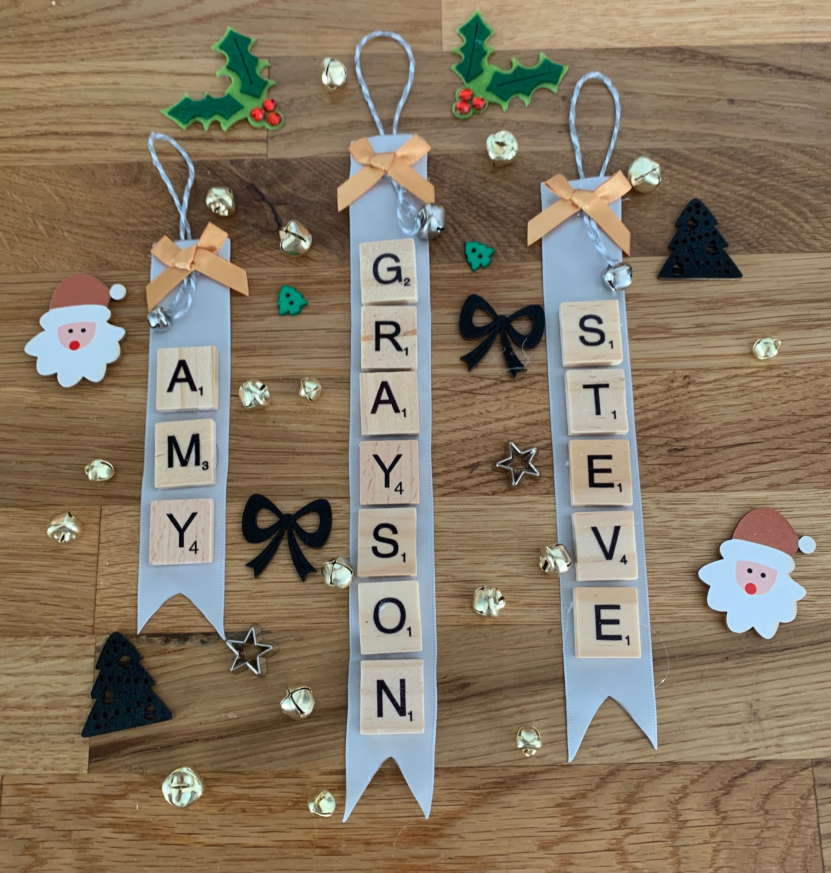 Named Christmas Decorations Etsy UK