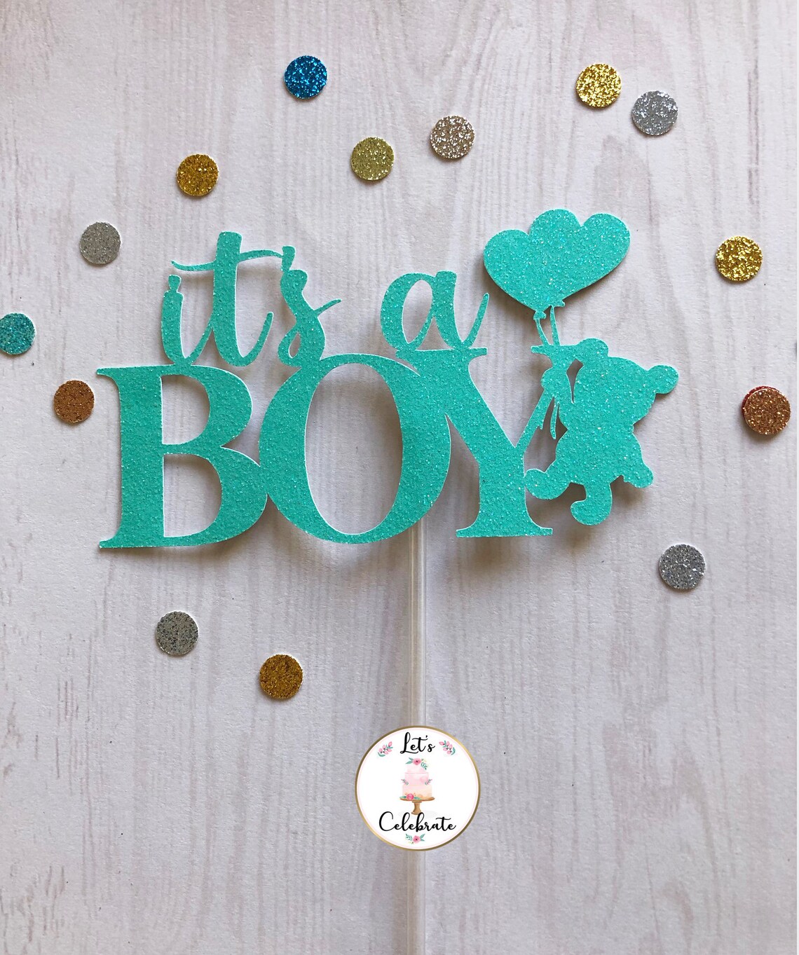 It's a Boy Cake Topper Baby Shower Cake Topper Gender Etsy Canada