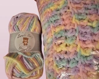 Couverture pour bébé faite main de 100 à 85 cm
