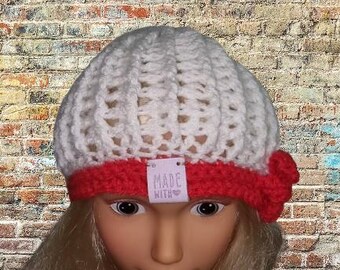 Bonnets bébé au crochet faits main