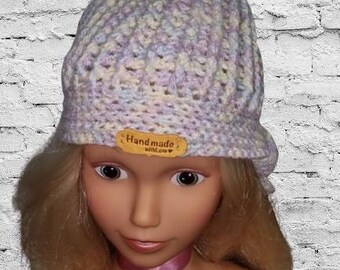 Bonnet d'hiver au crochet pour enfant