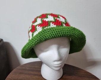 Chapeau de supporters Leicester Tigers fait main dans le style des années 1920.