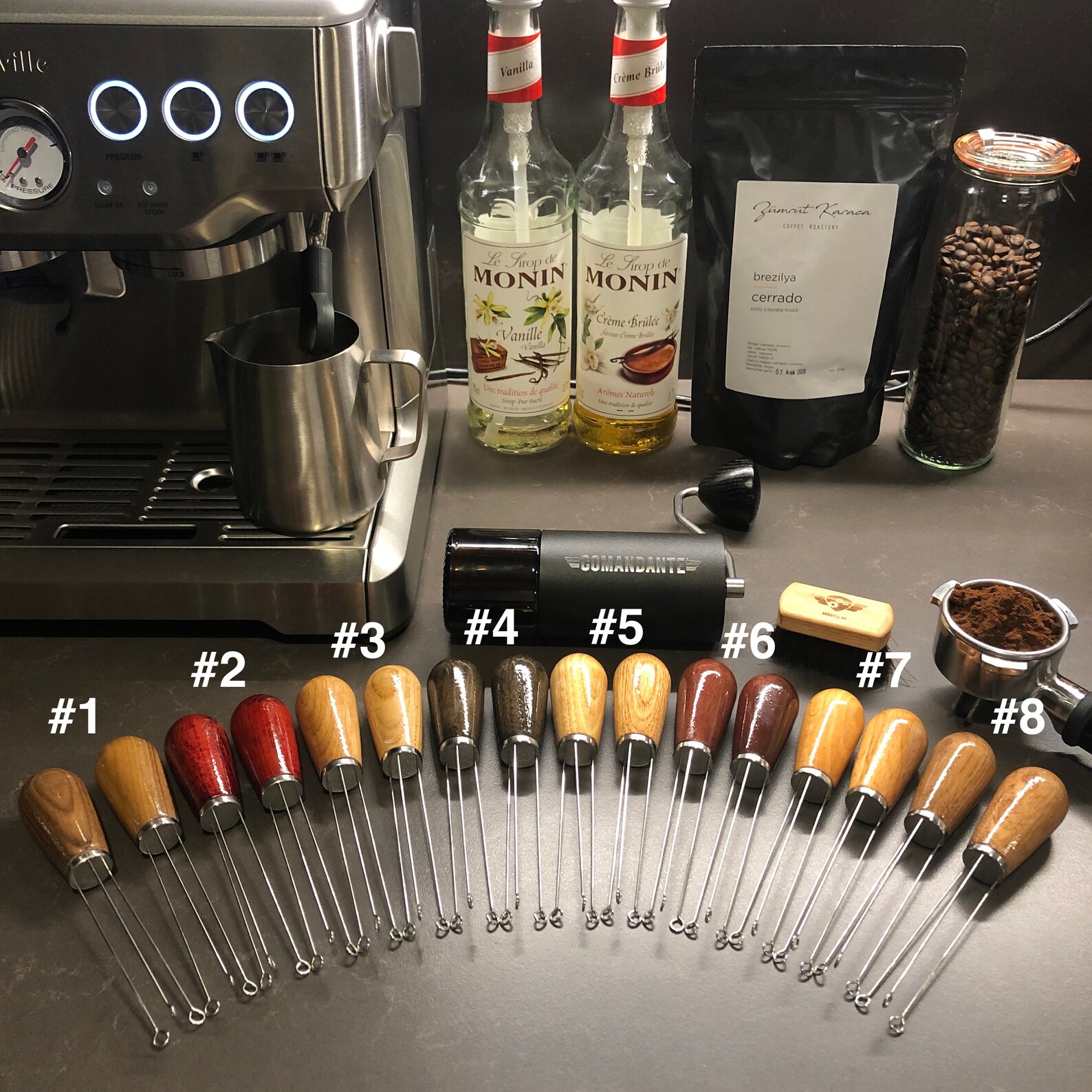 Espresso Coffee WDT Distribution Tool Espresso Coffee Etsy