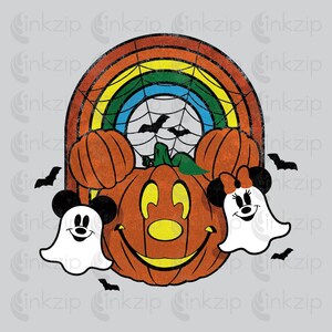 Cute Vintage Halloween Design HDR PNG File