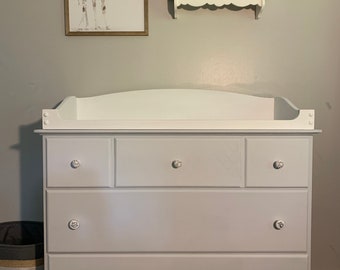 Sold. Example of work for. Dresser with Removable Changing Table Top