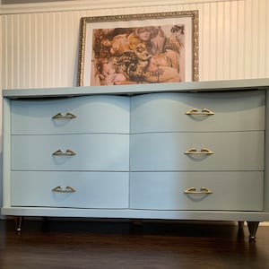 Sold. Bassett Mid Century Dresser