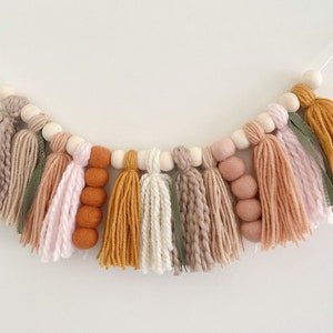 Custom Tassel Garland: Birthday Party High Chair Decor
