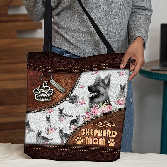 German Shepherd Tote Bag Shepherd MomTote Bag Tote Bag | Etsy