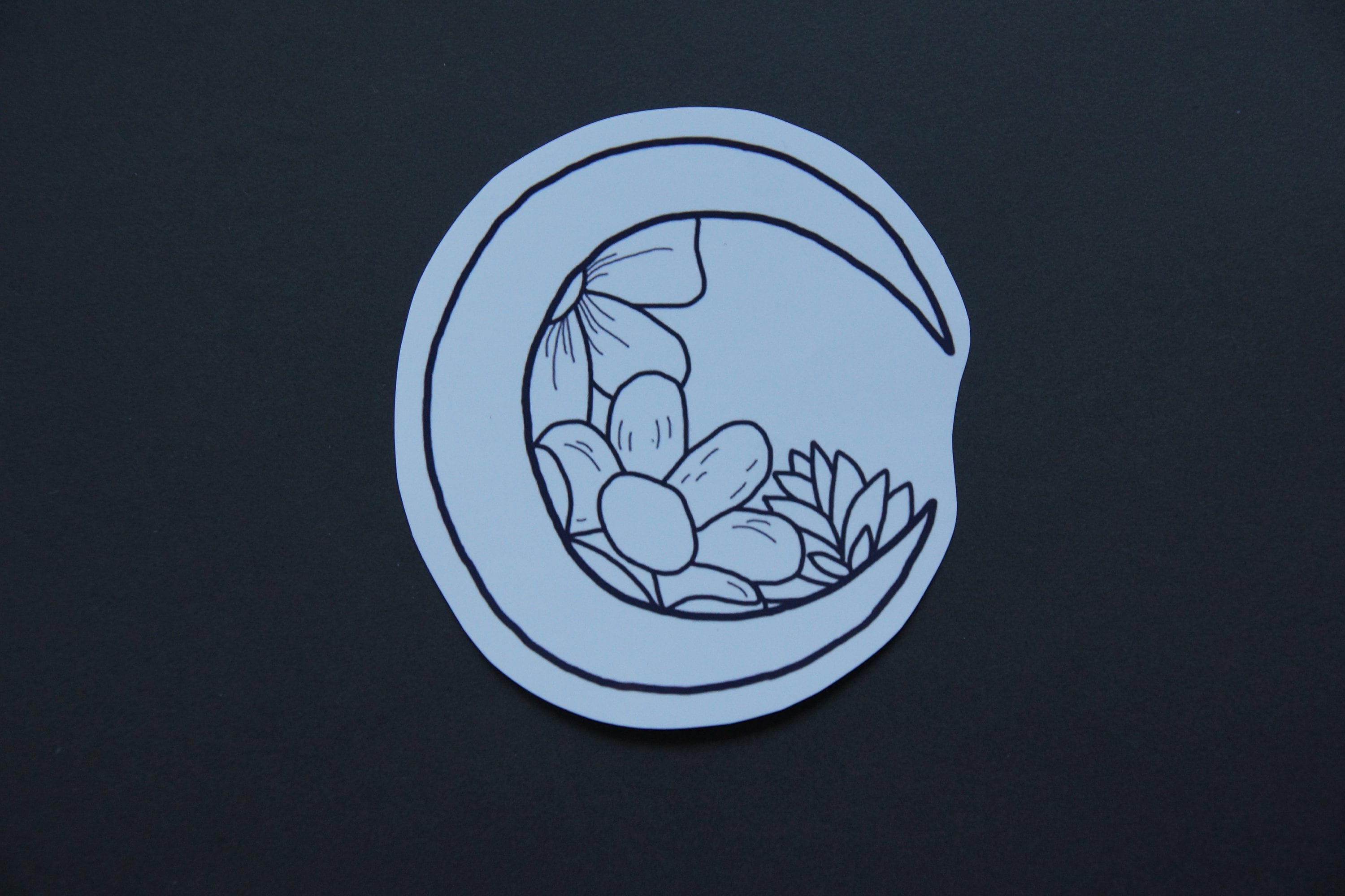 Moon and Stars Vinyl Sticker Pack Etsy