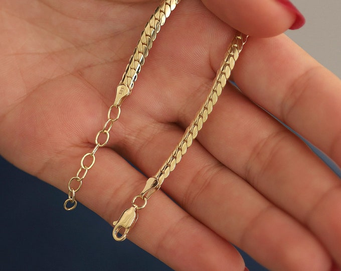 14k Gold Extender Chain | Necklace & Bracelet Extension (ADD-ON Item)