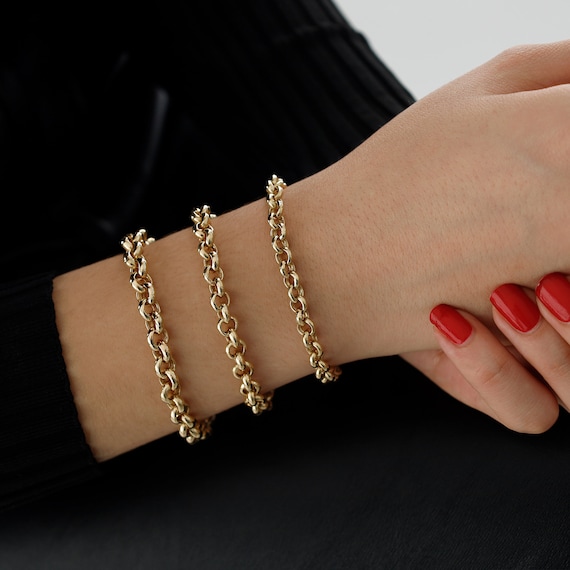 Belcher bracelet womens gold discount