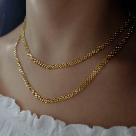 Pre Order: Kara | Necklace Set 14K Yellow Gold Plate / Dina Star Collar
