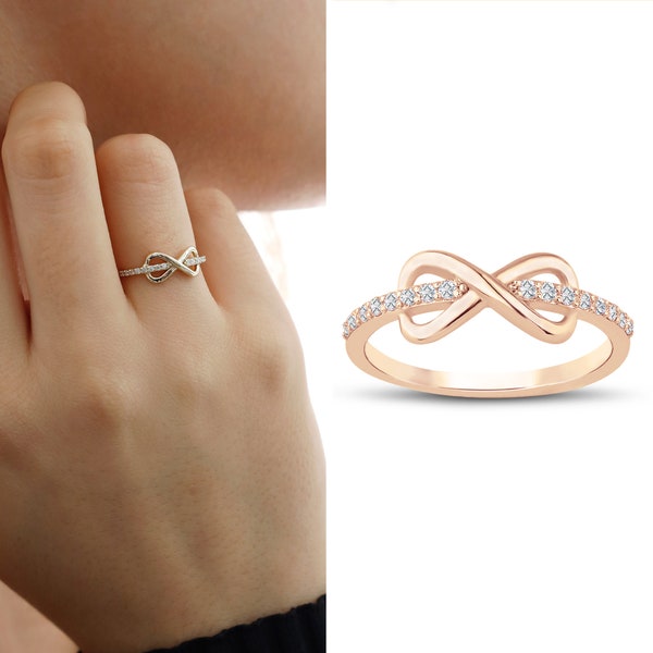 Infinity Symbol Ring Etsy