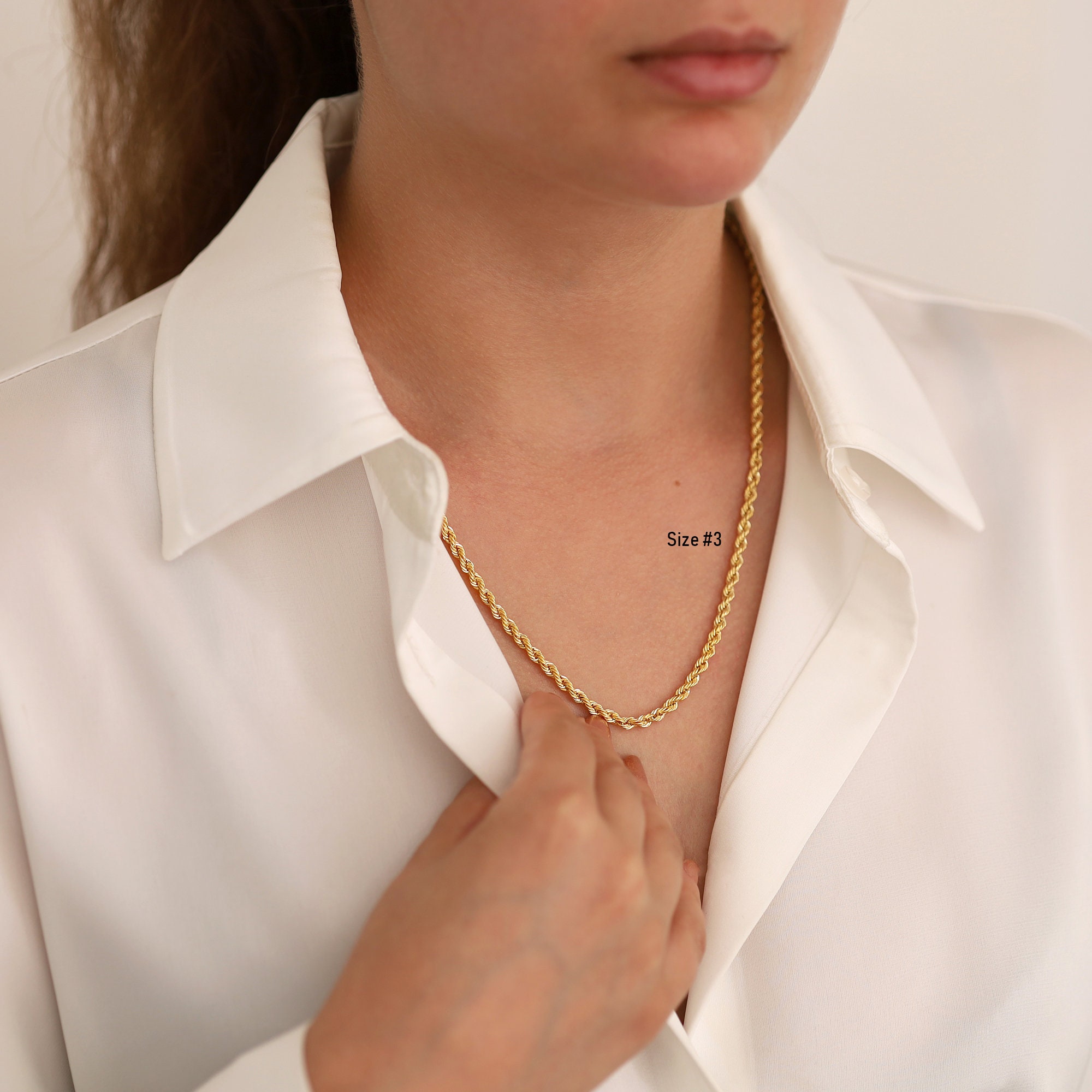 Goldschmuck 585 Lucchetta Gold-Anhänger Mit Rosenschaft – 14K Gelbgold, Made In Italy Echtgold Anhänger