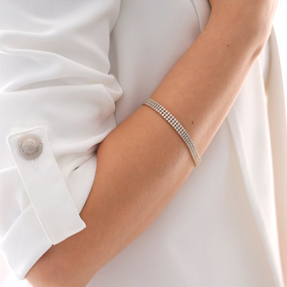 Stacking tennis hotsell bracelet