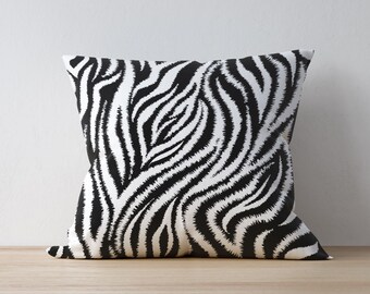 zebra print pillow cases