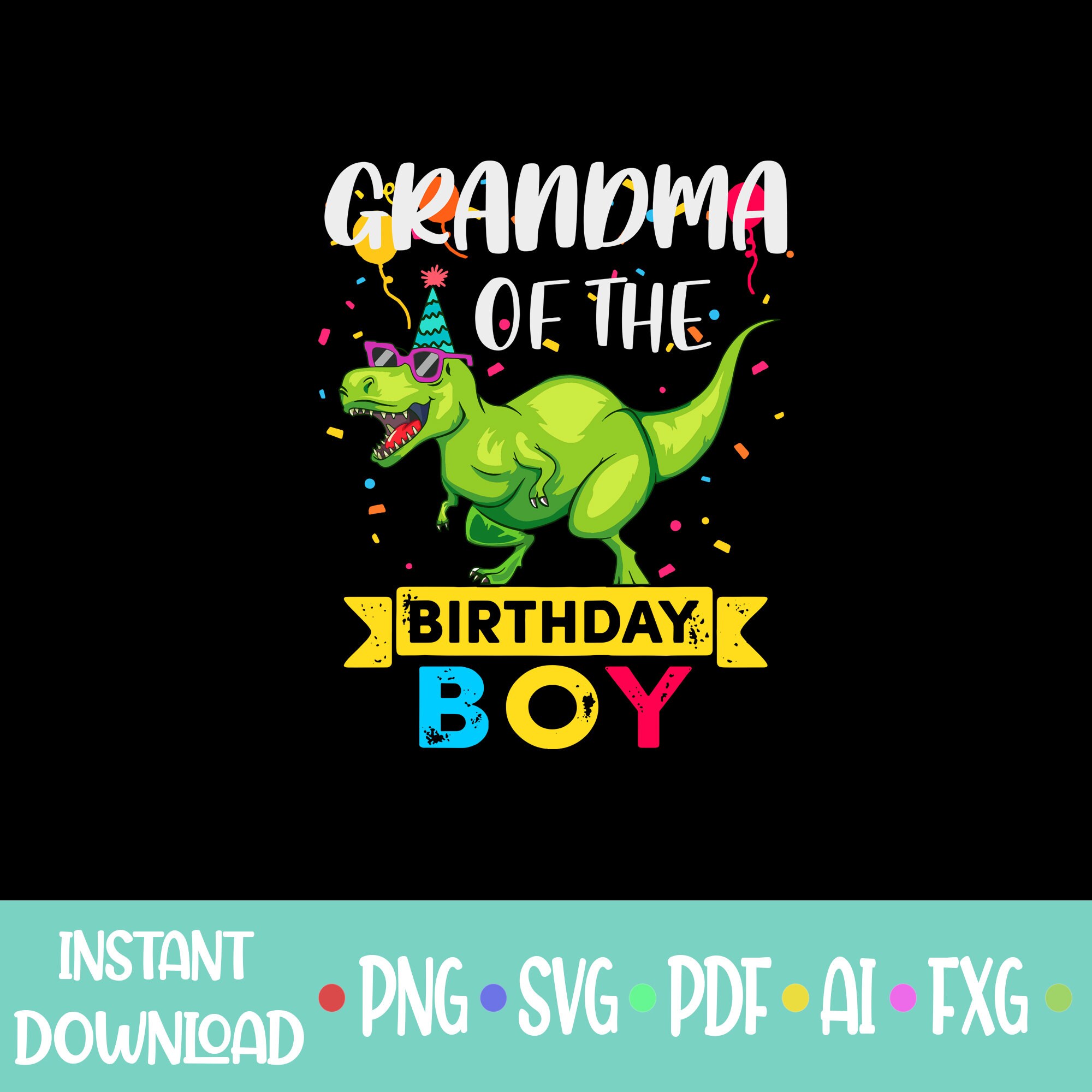 Download Grandma dinosaur svg Birthday family dinosaur svg birthday | Etsy