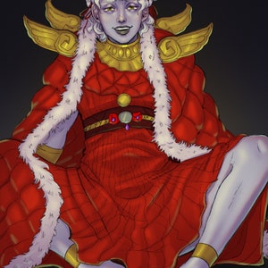 Hypnos Hades Game Inspired Art Print