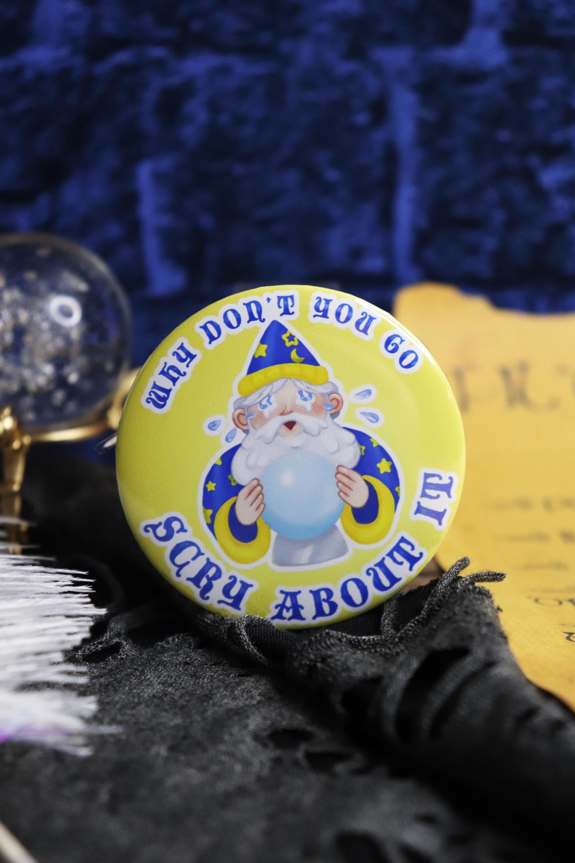 面白い魔法使いのピンバッジについて占ってみませんか？ - Etsy 日本