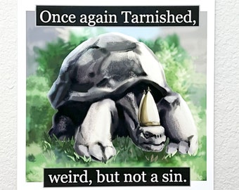 Impresión del Papa Tortuga del Anillo de Elden de Miriel