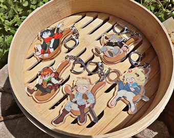 2.5" Dungeon Meshi / Delicious in Dungeon Inspired Charms