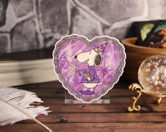 3" Vinyl Esnupi holo sparkle wizard sticker
