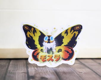 Mothra 3 ”Die Cut Vinyl-Aufkleber