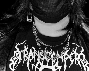 Transgender Metal Band Themenbaumwollshirt