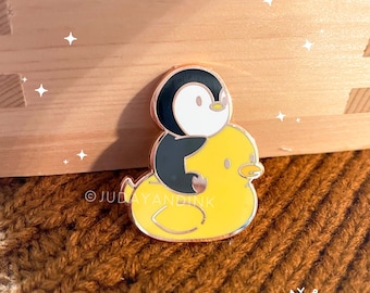 Ride to Fly Penguin Enamel Pin Collection | Penguin on Duck, Ostrich, Dragon, Motorcycle Pin | Kawaii Cute Penguin Pin