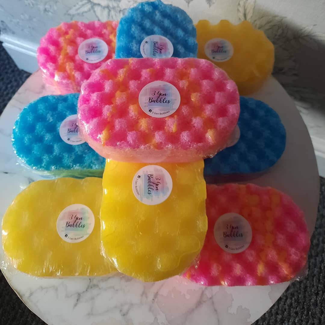 Soap Sponge Etsy