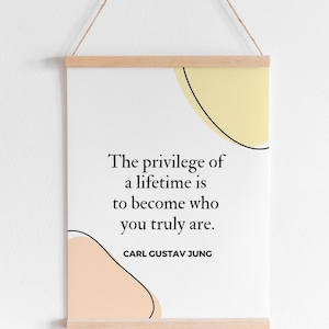 Carl Jung Quote Digital Poster,Psychology Art,Therapy Office Decor Therapist Room,Saying Quote Sign,Counseling Print,Mental Health Art