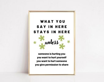 セラピーバンドルセット カウンセラーポスター6枚セット、メンタル