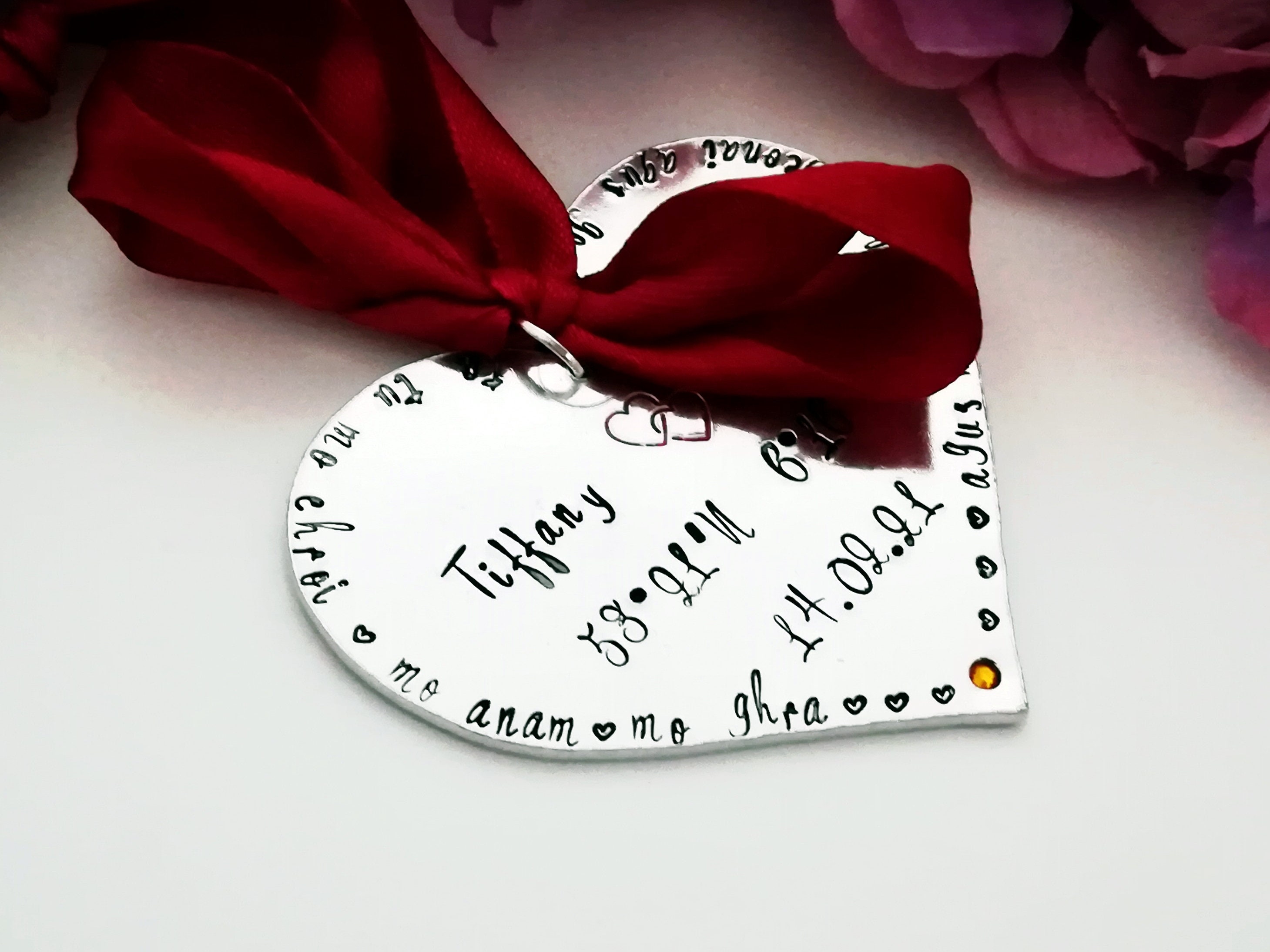 Tá tú mo chroí mo anam mo ghrá agus mo shaol. I gcónaí agus Etsy