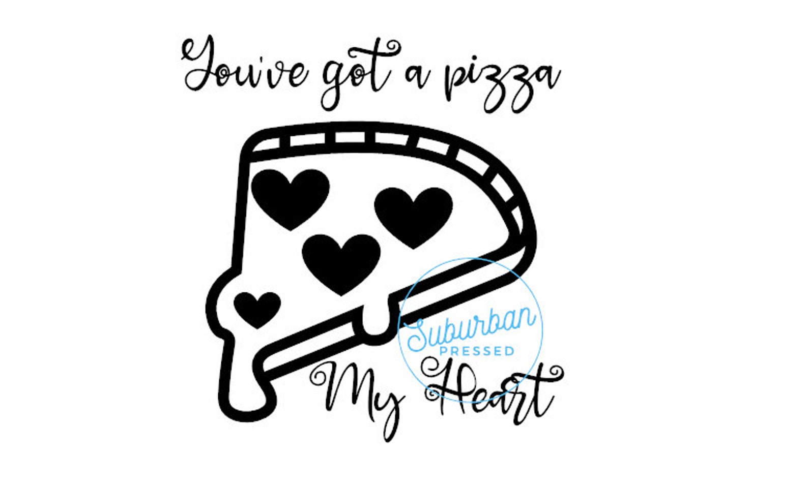 Pizza My Heart SVG Pizza SVG Valentine SVG Pizza Clip Art Etsy