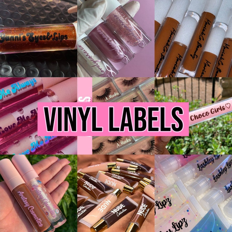 Vinyl Labels Etsy
