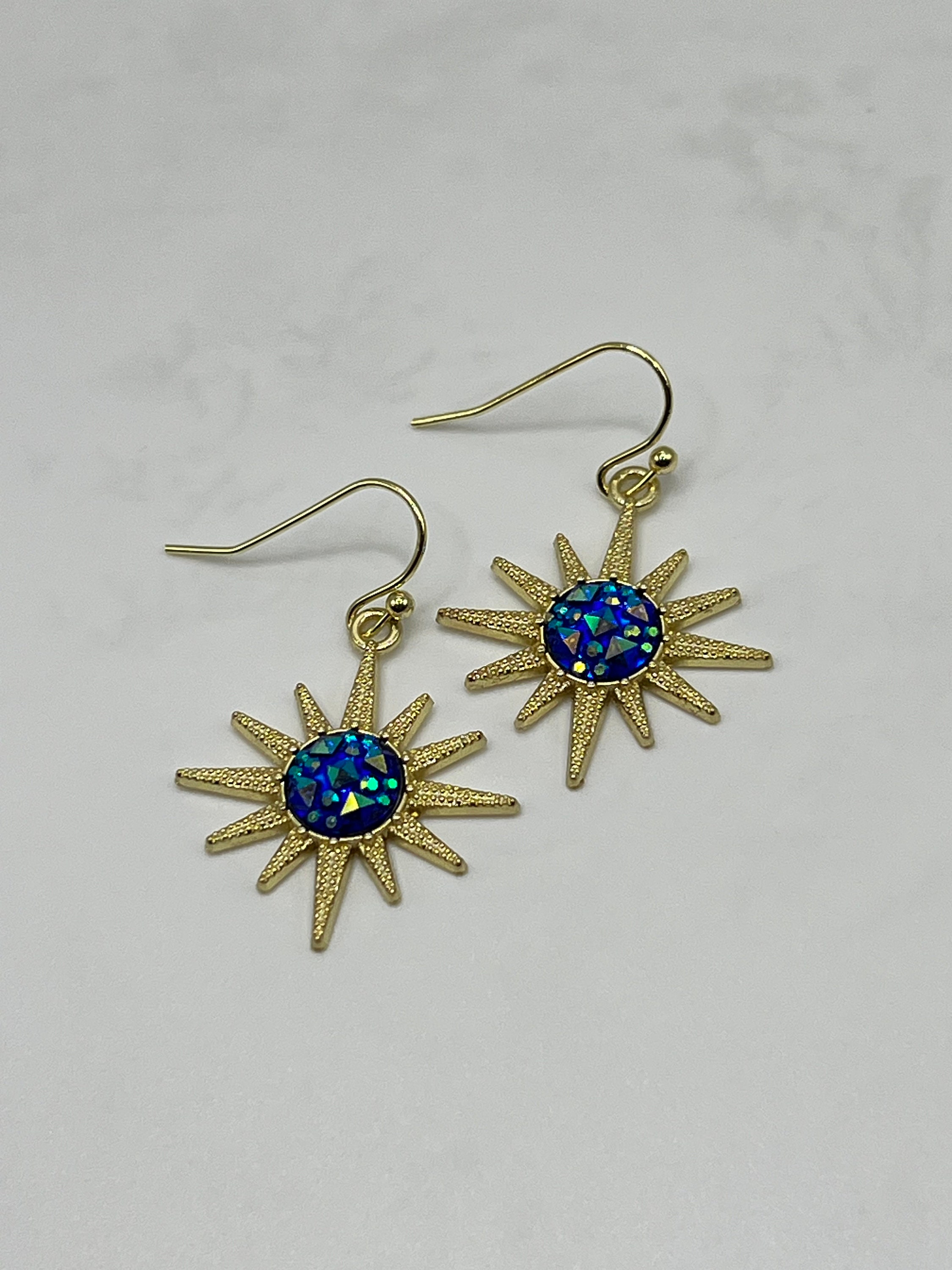 Sailor Mercury Earrings - Etsy