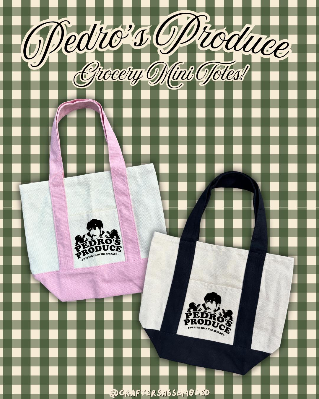 Pedro's Produce Grocery Mini Totes PRE-ORDER